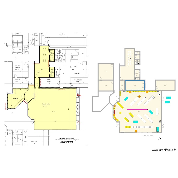 ARGONNE collège J Rostand E3. Plan de 0 pièce et 0 m2