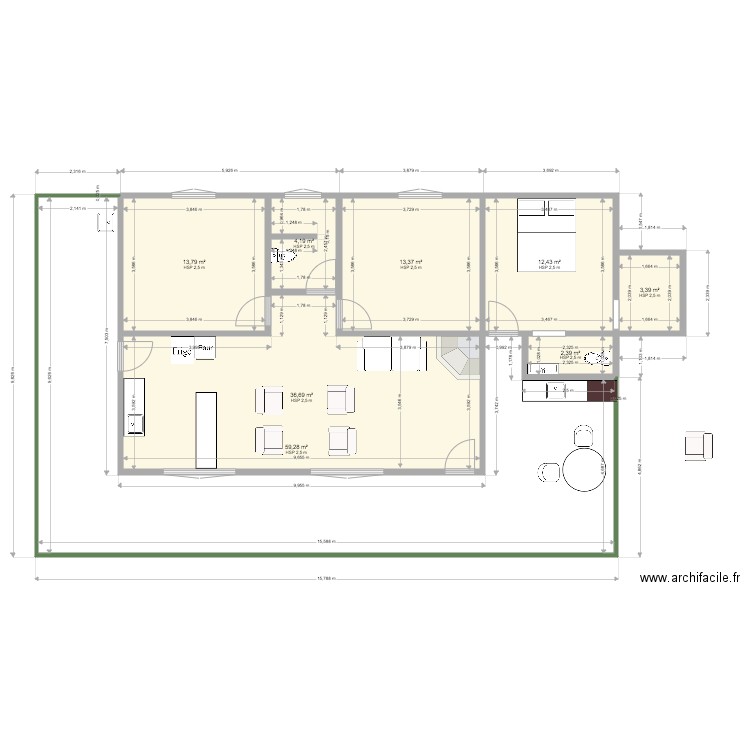 ponteamarela. Plan de 0 pièce et 0 m2