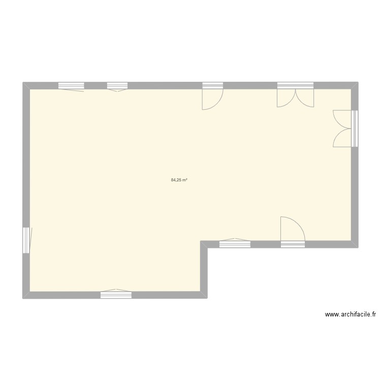 test cruis. Plan de 0 pièce et 0 m2
