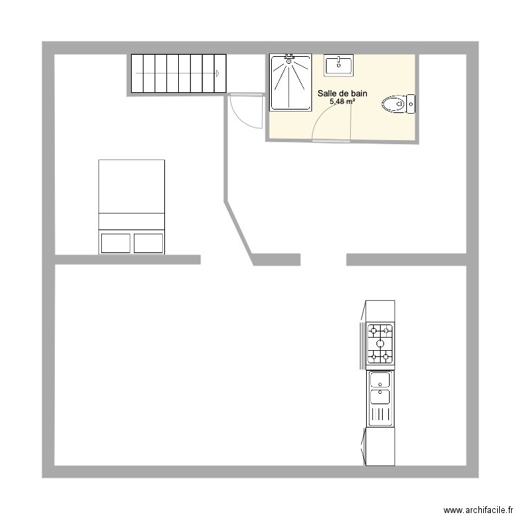 Plan Appart Garage . Plan de 0 pièce et 0 m2