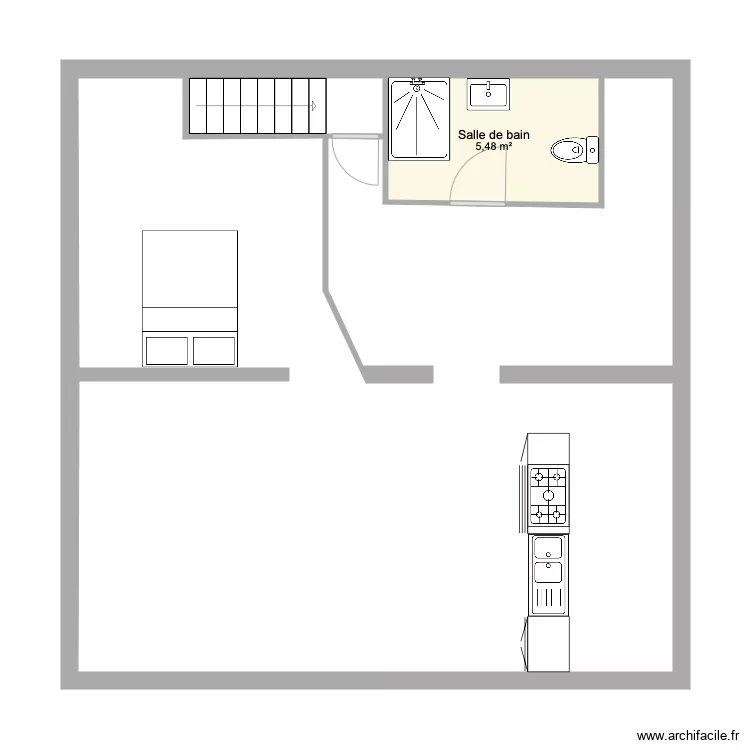 Plan Appart Garage . Plan de 