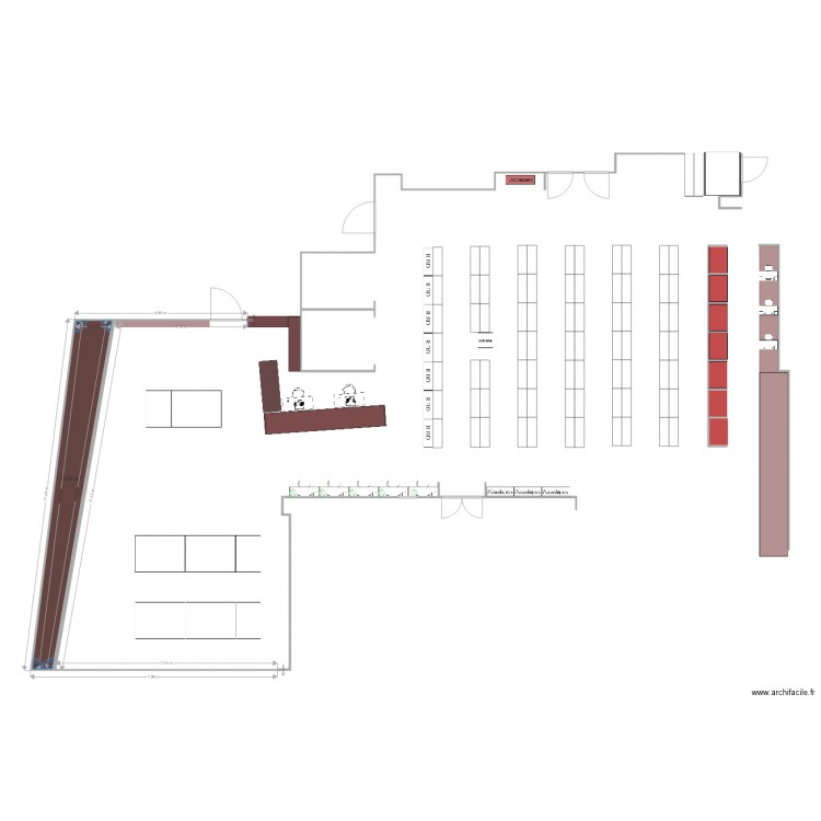 Salle 2 30STG V14. Plan de 0 pièce et 0 m2