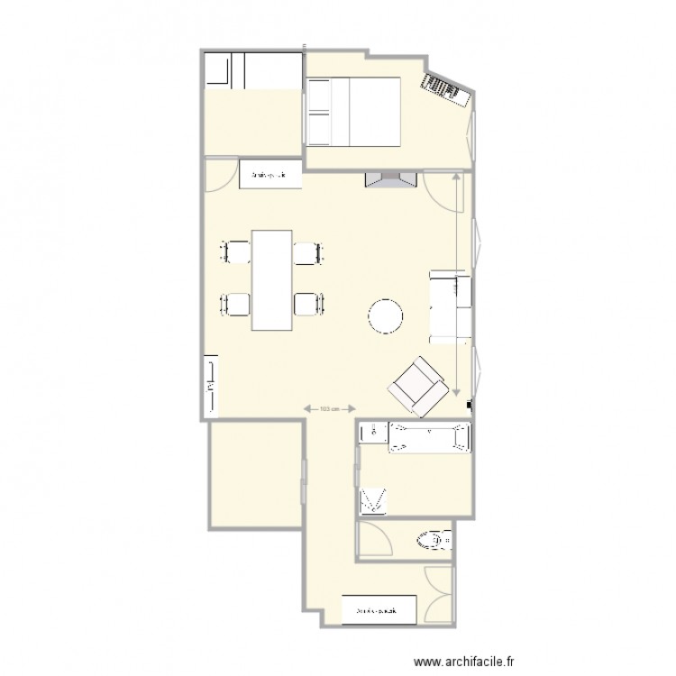 Pauline 3. Plan de 0 pièce et 0 m2
