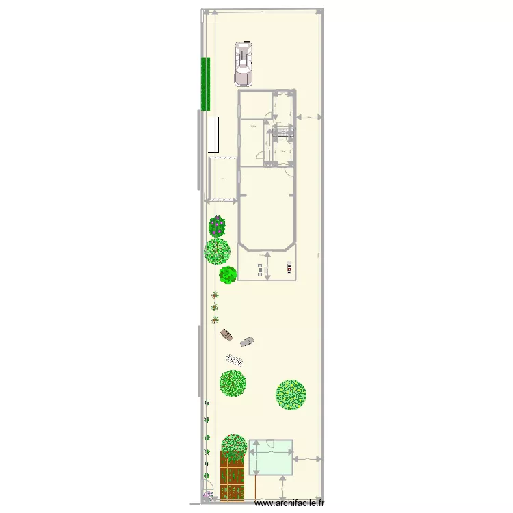 AMENAGEMENT JARDIN 2. Plan de 