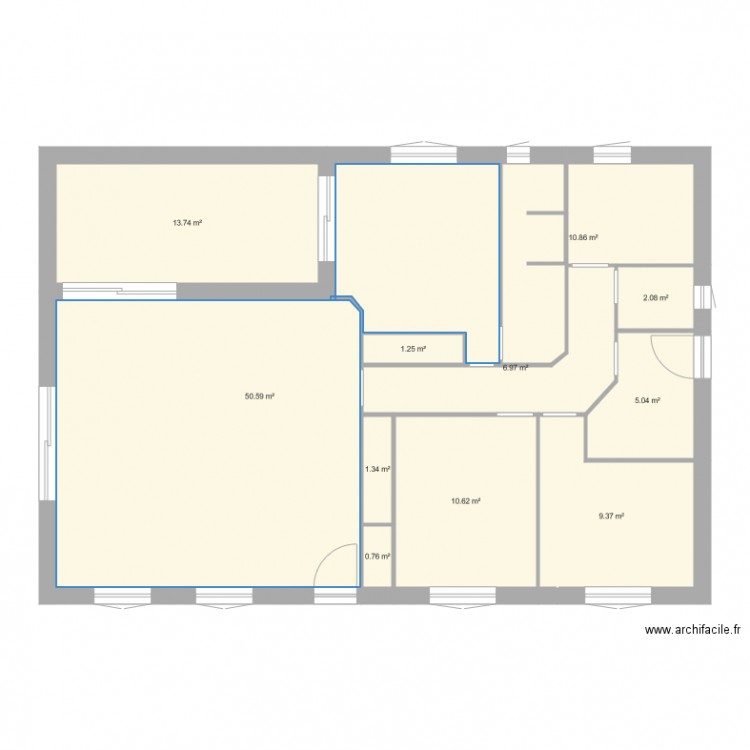 plan 2d 3. Plan de 0 pièce et 0 m2