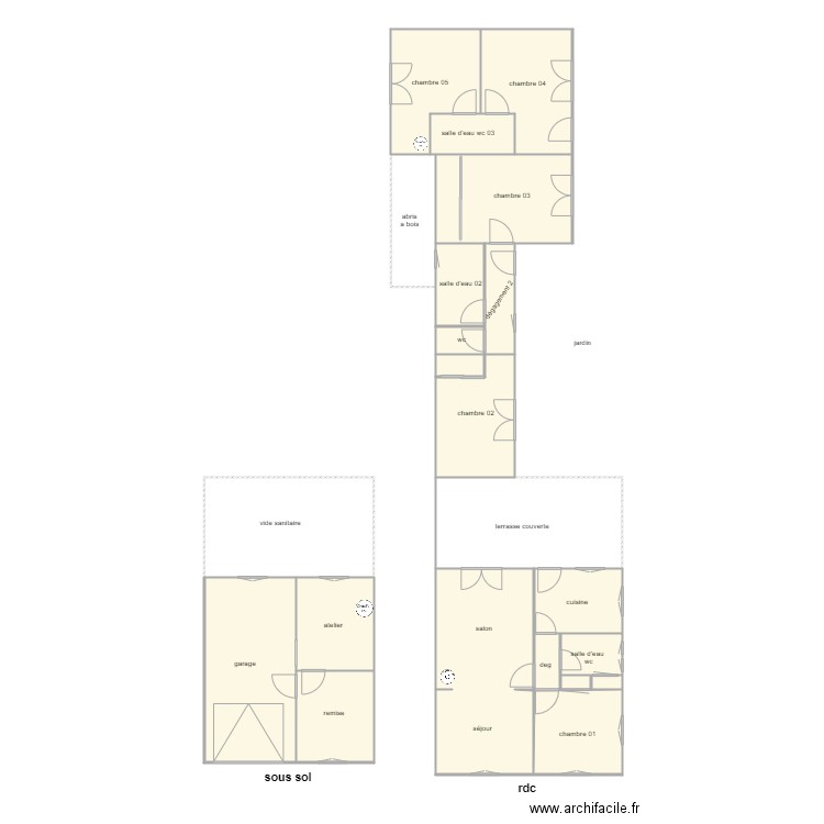 hery am 1152 V2. Plan de 21 pièces et 187 m2