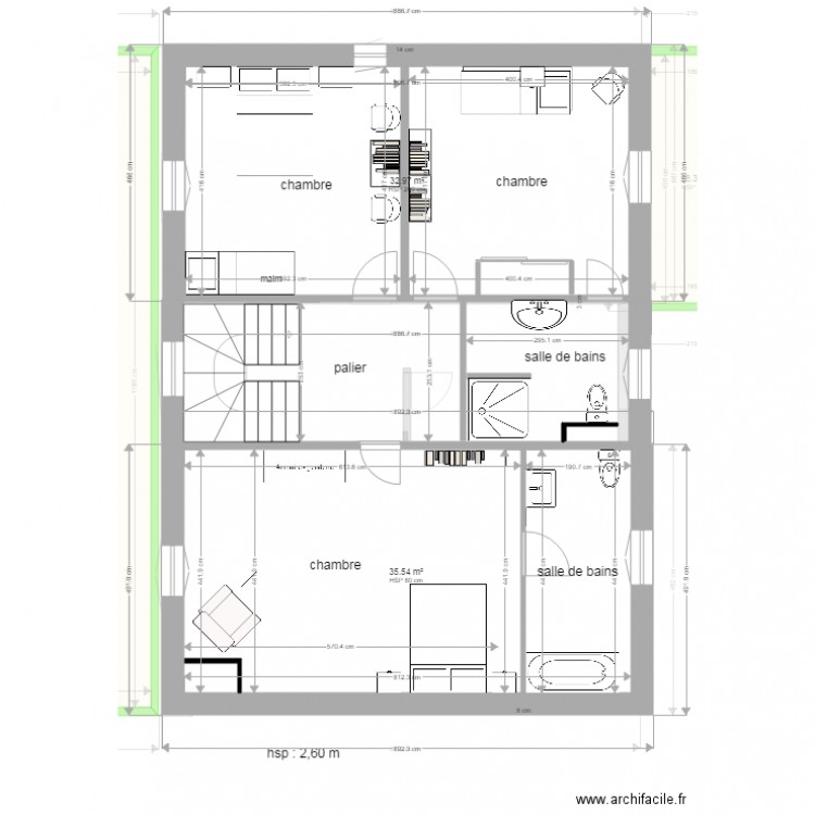 Enghien niveau 2 13 05 2018. Plan de 0 pièce et 0 m2