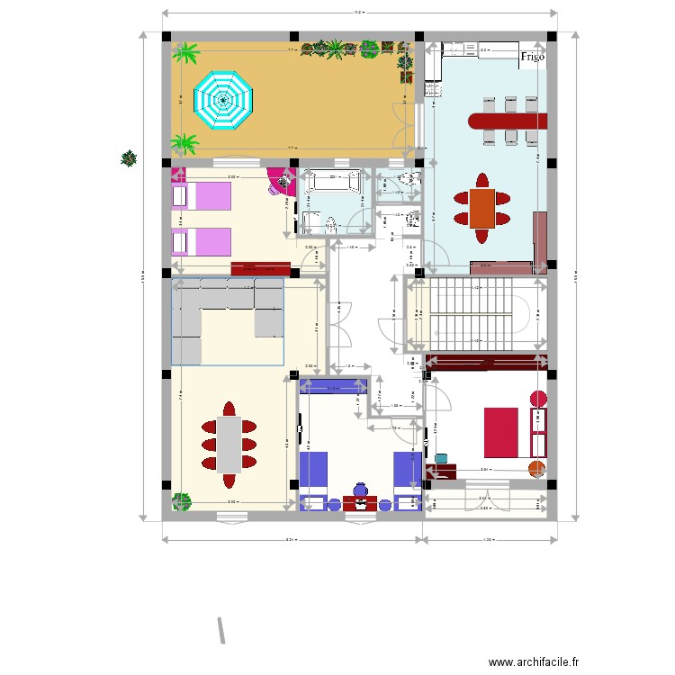 1 ere etage 2. Plan de 0 pièce et 0 m2