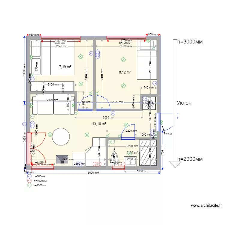 37 2 Красный мак. Plan de 