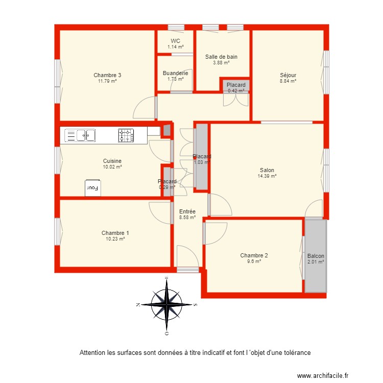 BI 4960 non côté. Plan de 0 pièce et 0 m2