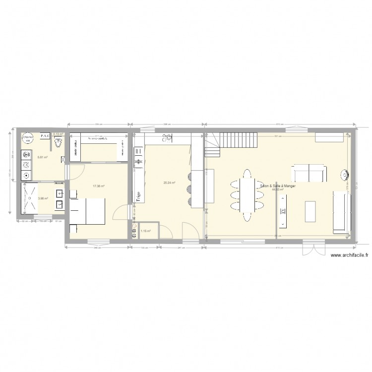 Maison futur RDC 4. Plan de 0 pièce et 0 m2