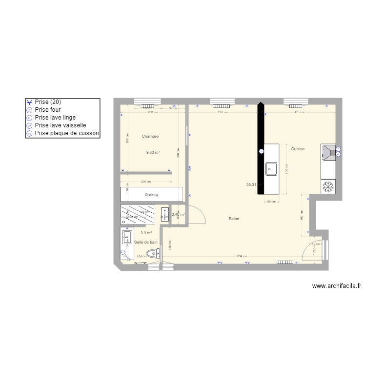 Plan Impasse Delaunay 3. Plan de 0 pièce et 0 m2