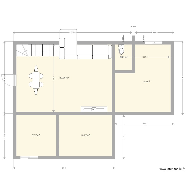 test final tip top. Plan de 0 pièce et 0 m2