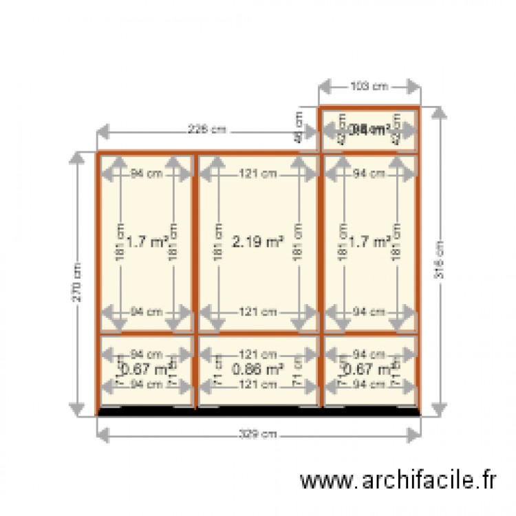 MEUBLE TV 2. Plan de 0 pièce et 0 m2