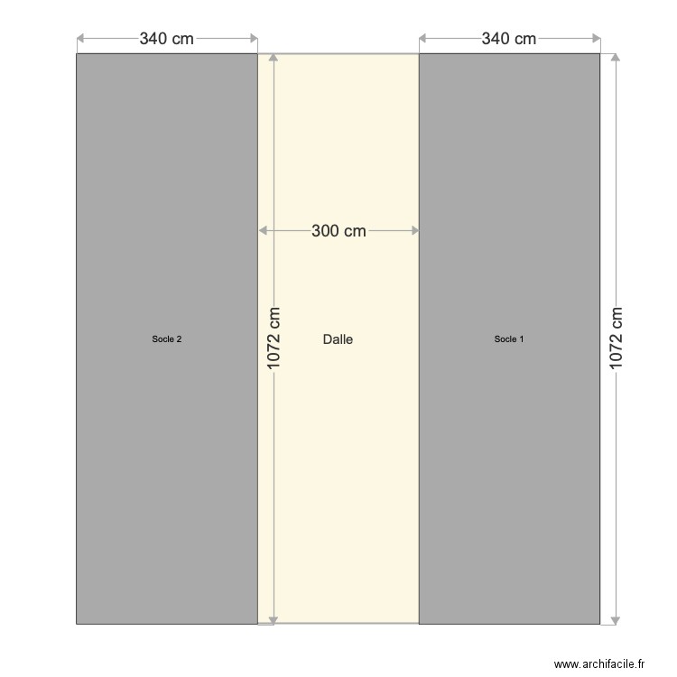 Dalle Barreyre. Plan de 0 pièce et 0 m2