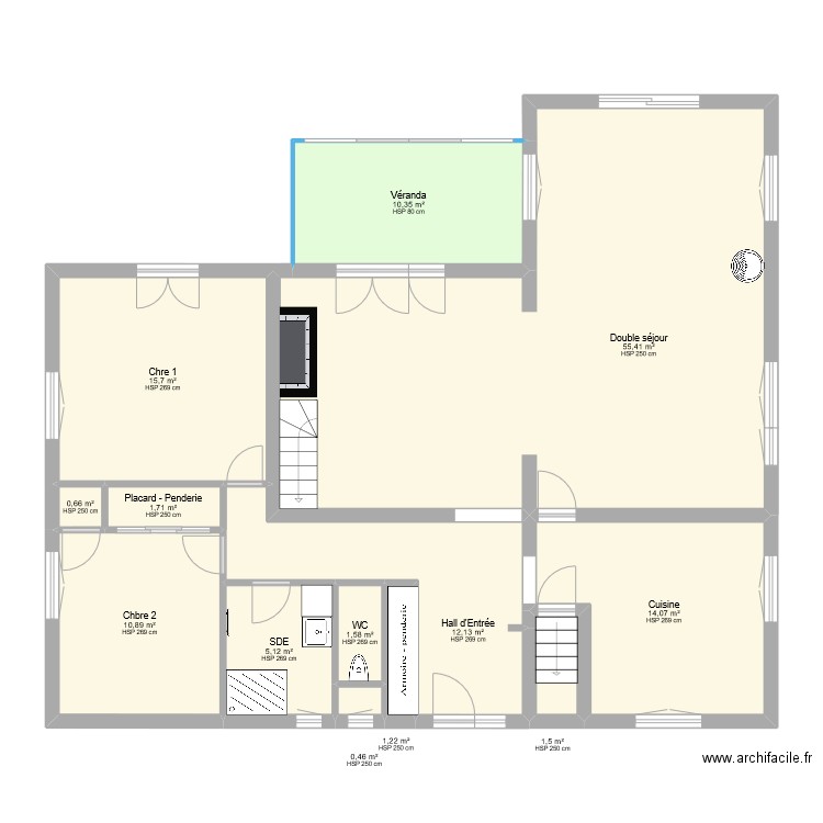 GUILLER. Plan de 0 pièce et 0 m2