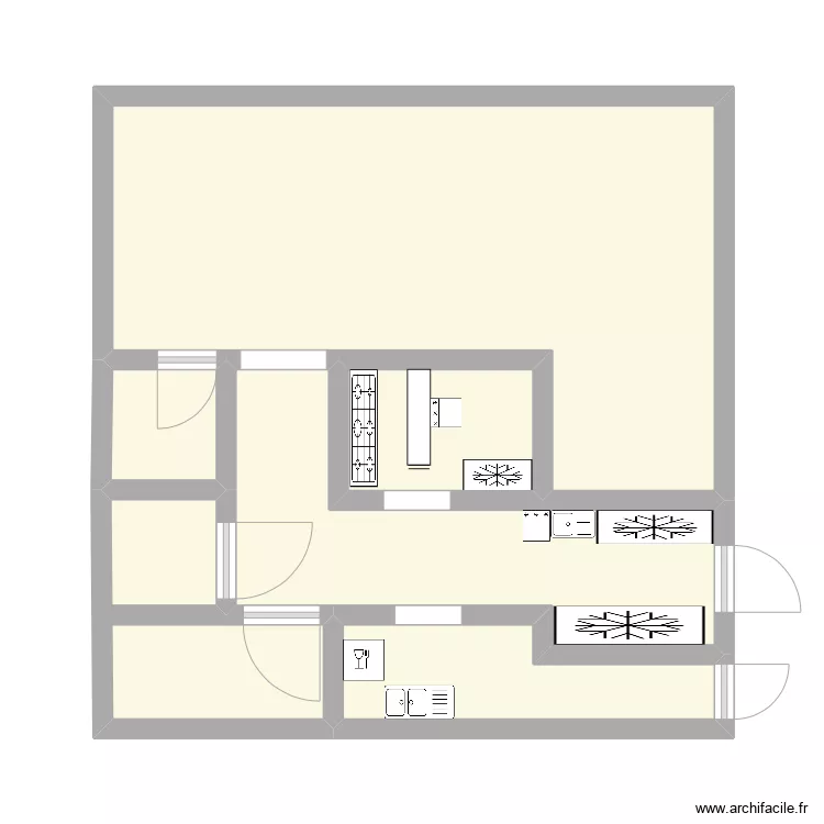 La Maison. Plan de 