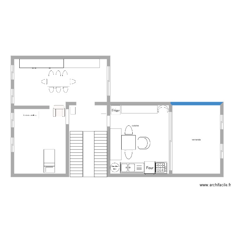 etage. Plan de 0 pièce et 0 m2