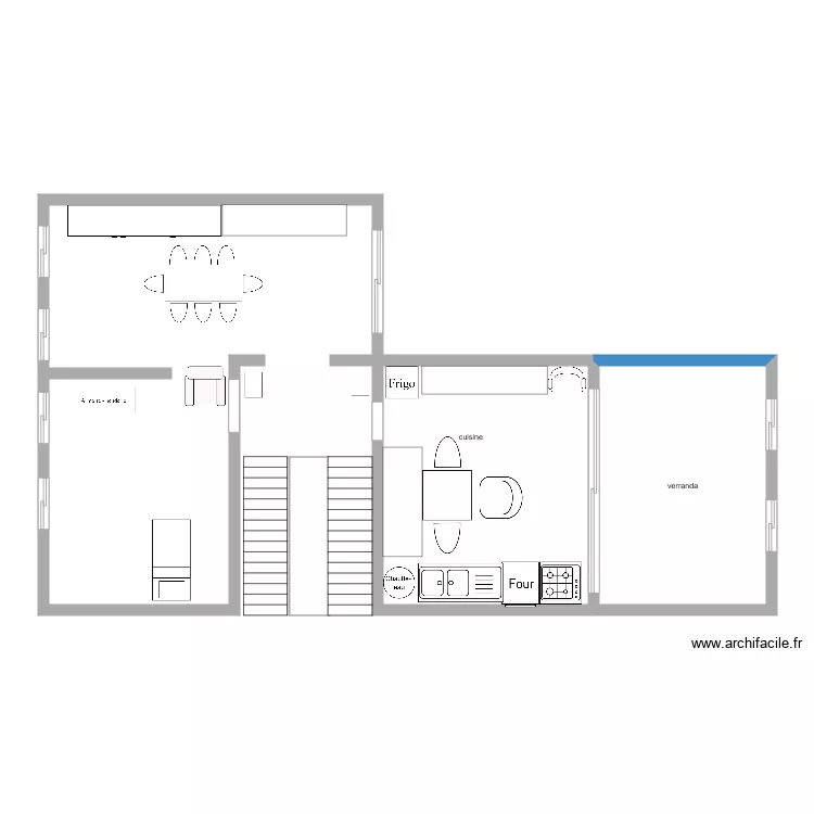 etage. Plan de 