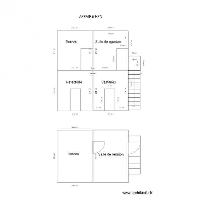 AFFAIRE HFN. Plan de 0 pièce et 0 m2