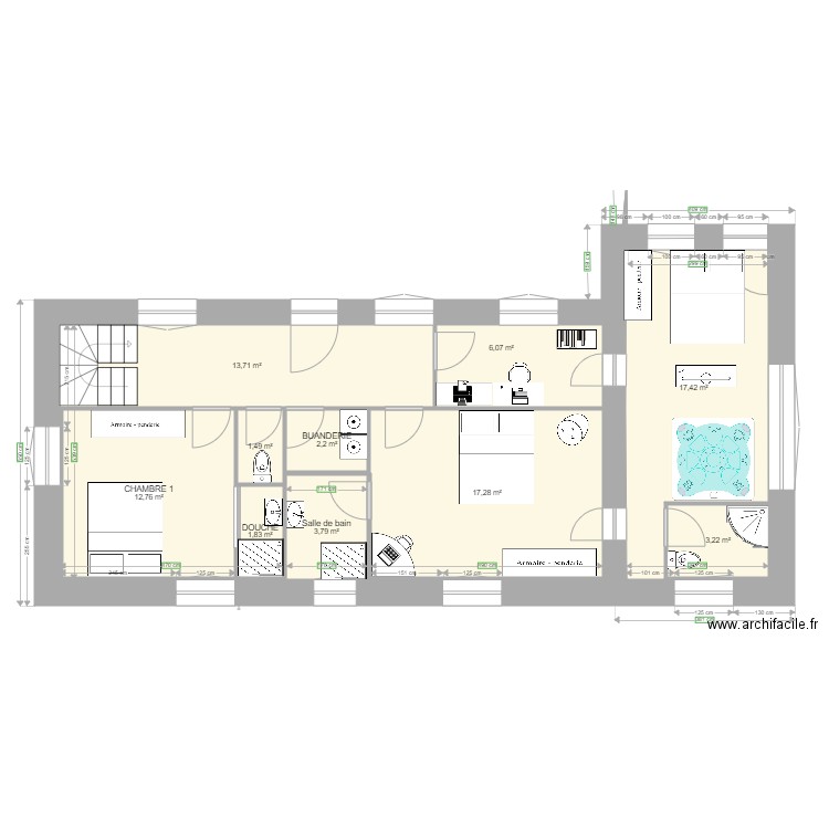 Habitation DELPHINE 2. Plan de 0 pièce et 0 m2