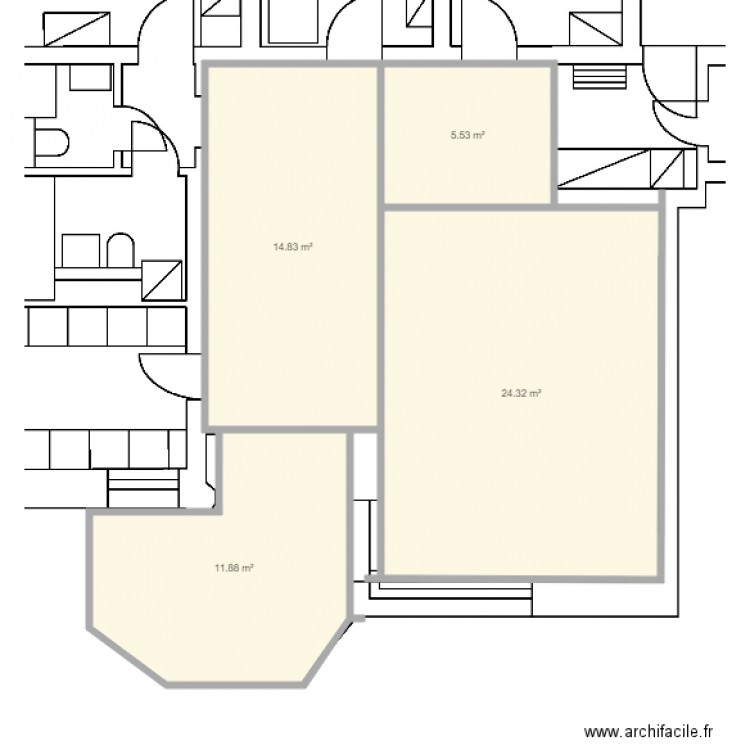  DIBABIERA. Plan de 0 pièce et 0 m2