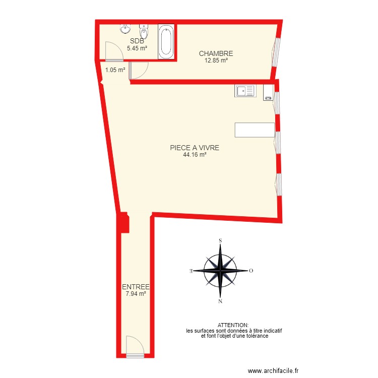 BI2457  bis. Plan de 0 pièce et 0 m2