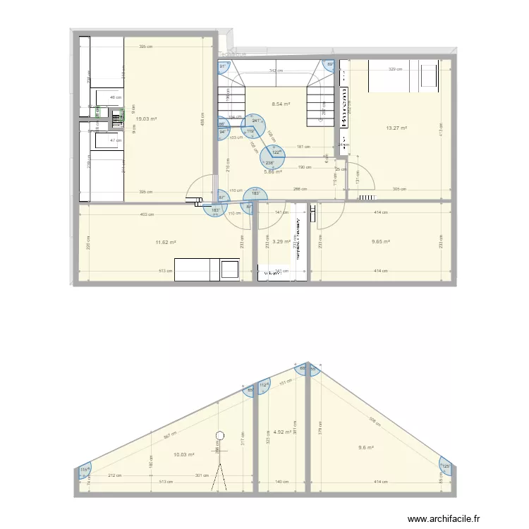 NEUILLY PLAN EXISTANT projet chambre enfants 2. Plan de 
