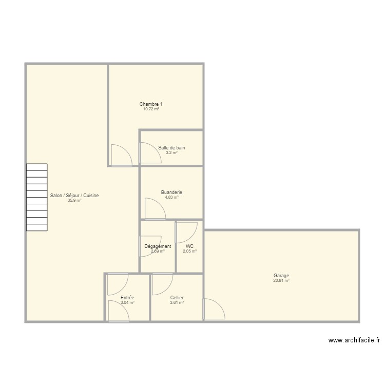 Projet Céline 1. Plan de 0 pièce et 0 m2