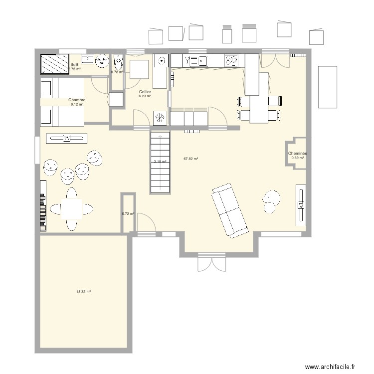 PontArche13. Plan de 0 pièce et 0 m2