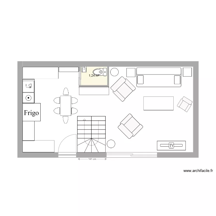 Ba&ntilde;os 64 rez bis vs2. Plan de 