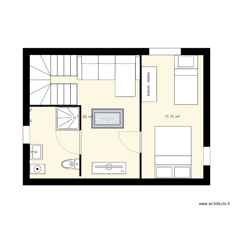 etage annexe 3. Plan de 0 pièce et 0 m2