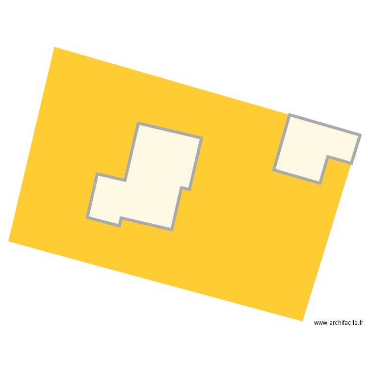 plan de coupe. Plan de 0 pièce et 0 m2