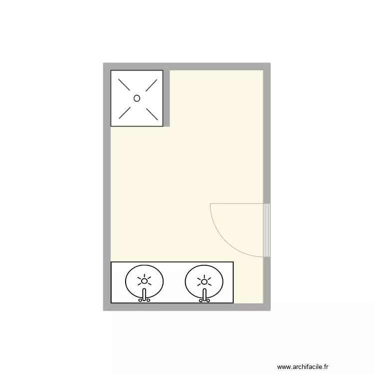 Renaud Laurain SDB existant . Plan de Renaud Laurain SDB existant . Plan de