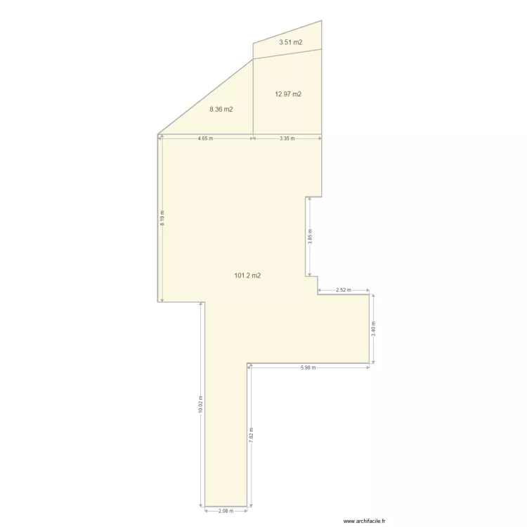 PLANCHER ETAGE. Plan de PLANCHER ETAGE. Plan de