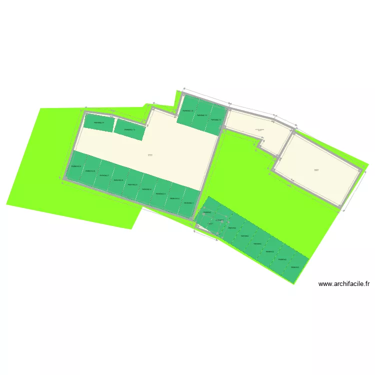  SCHNEIDER PARKING. Plan de 