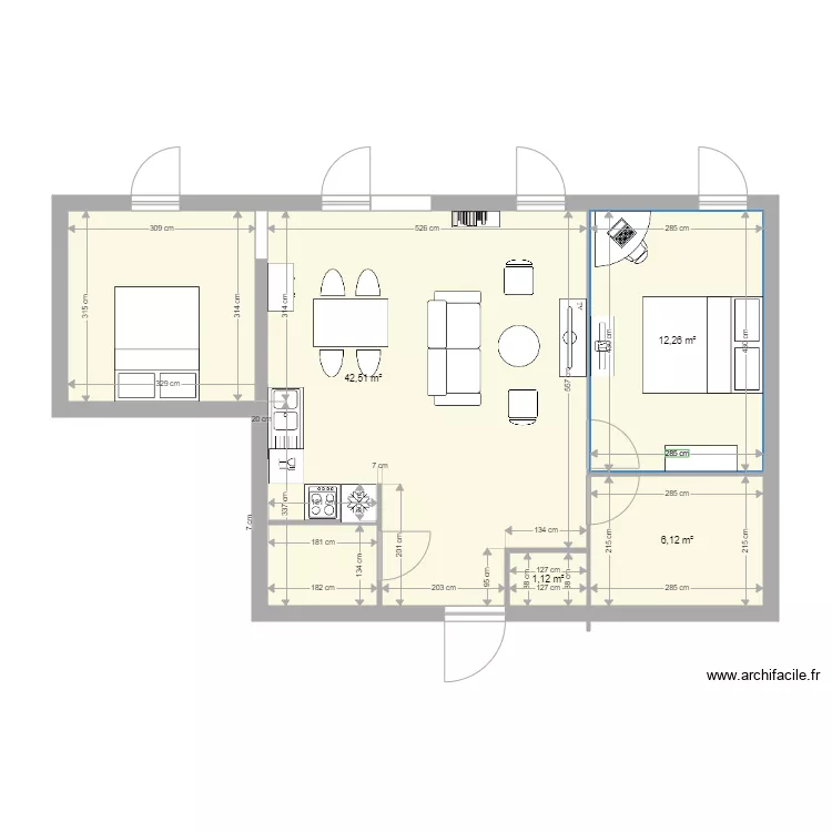 Appartement Meudon. Plan de Appartement Meudon. Plan de