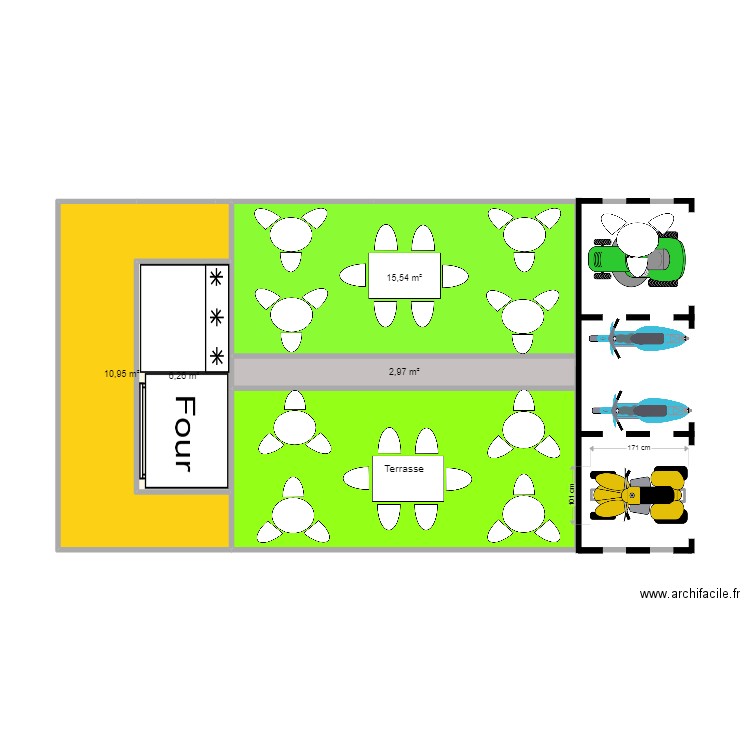stqde. Plan de 0 pièce et 0 m2