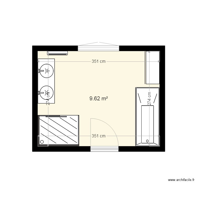 MARELLI SDB 1. Plan de 0 pièce et 0 m2