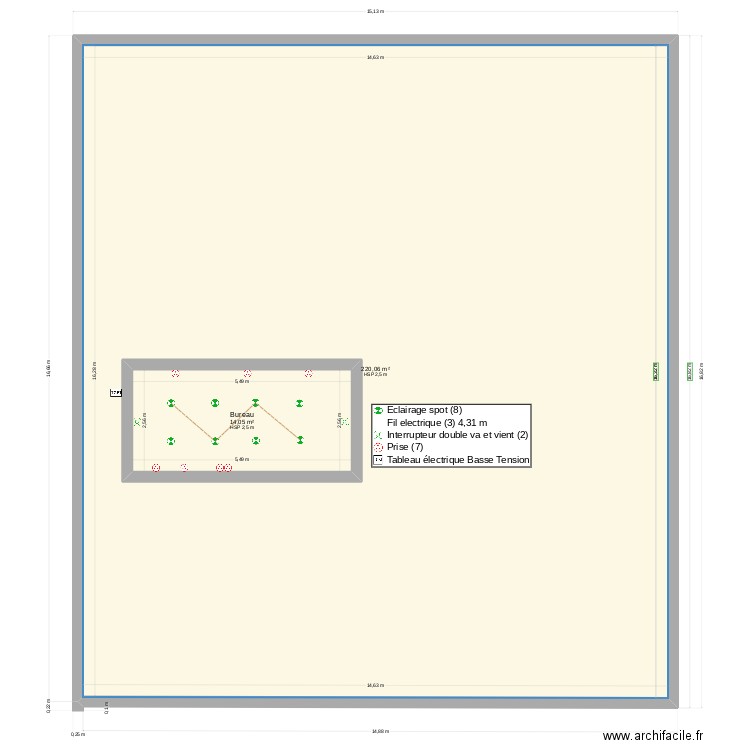 test. Plan de 0 pièce et 0 m2