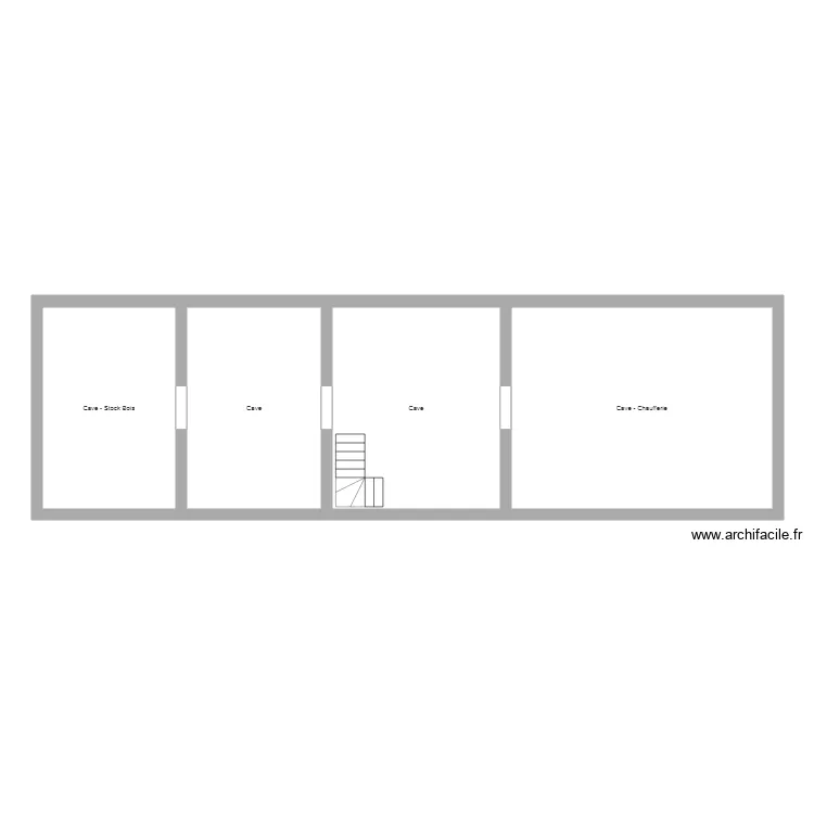 La S&eacute;r&eacute;nade Caves. Plan de 