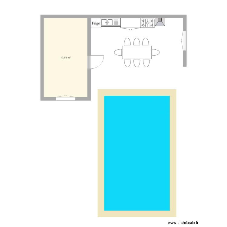 Cabanon 1. Plan de 0 pièce et 0 m2