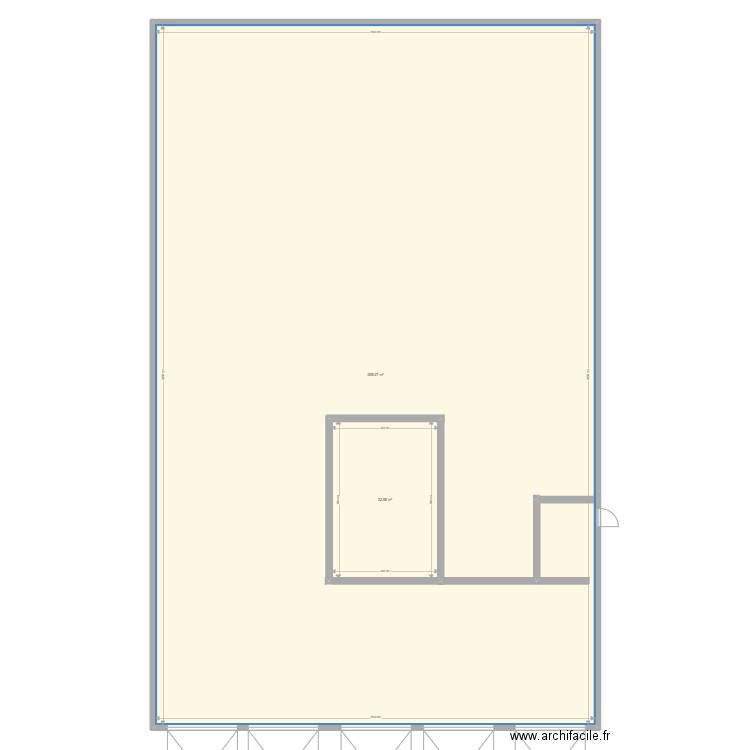 atelier du haut. Plan de 0 pièce et 0 m2