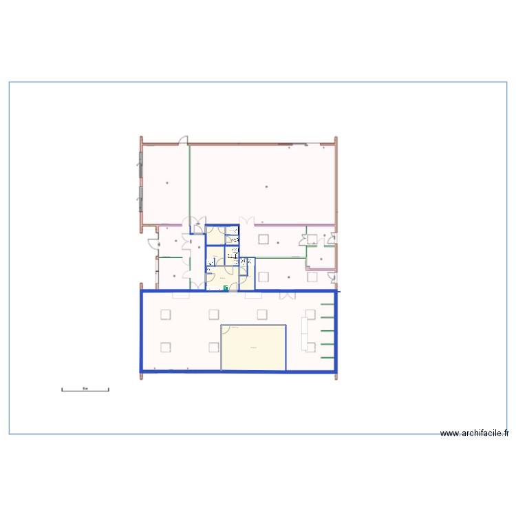 Projet atelier Montagne. Plan de 0 pièce et 0 m2