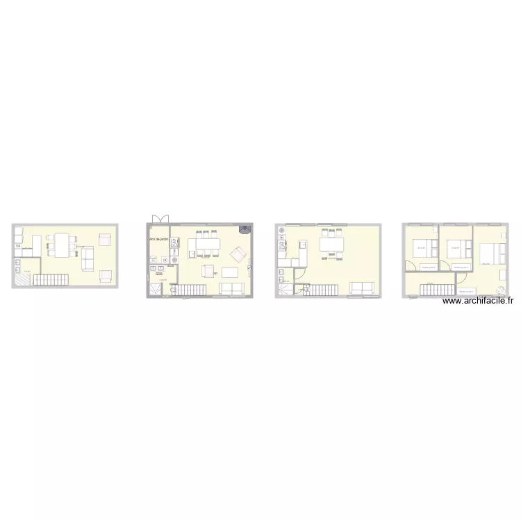 Chalet V2 Julien. Plan de 