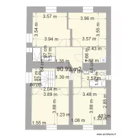 1er &eacute;tage buanderie sans prises modif douche