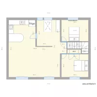 Plan des Castors projet premier &eacute;tage 1