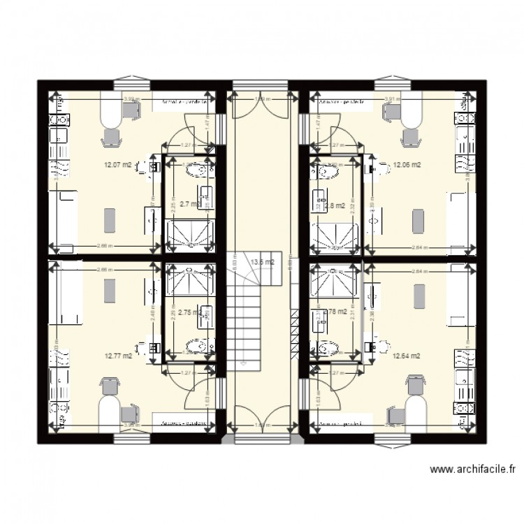 Plan. Plan de 0 pièce et 0 m2