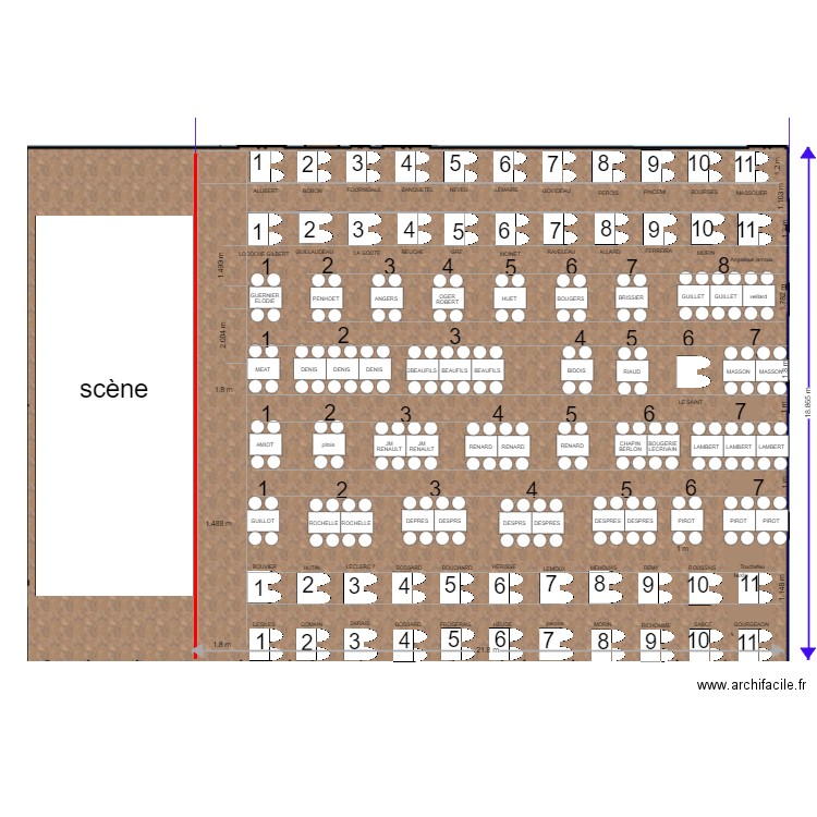 salle les années 80 final 26 septembre 1. Plan de 0 pièce et 0 m2