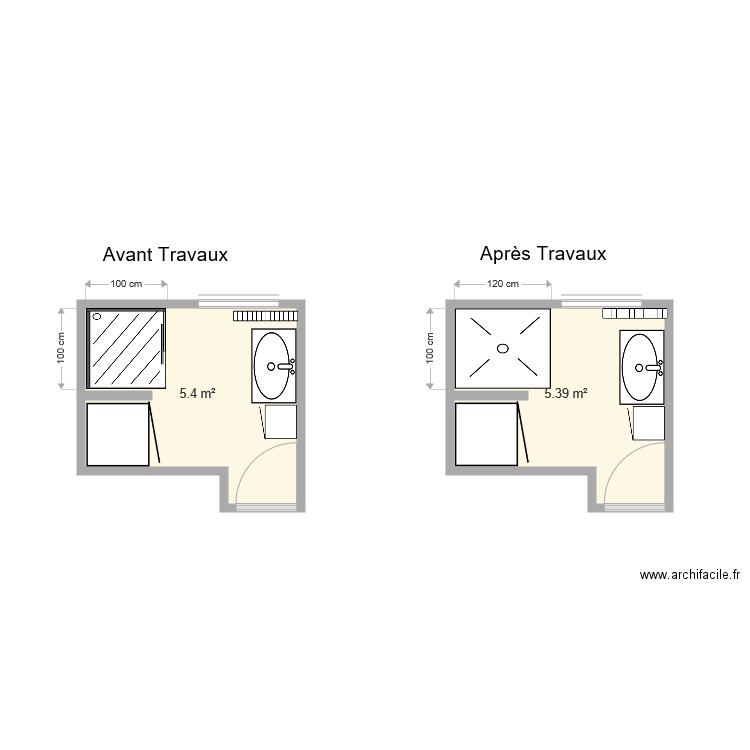 JARRAfOUX SDB LERIGNEUX. Plan de 0 pièce et 0 m2